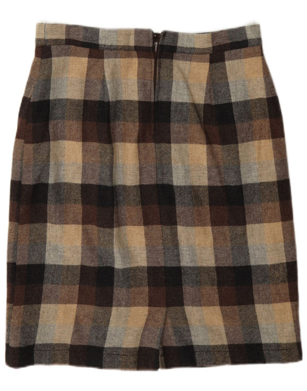 Bardehle Womens Pencil Skirt UK 12 Medium W30 brun ternet uld