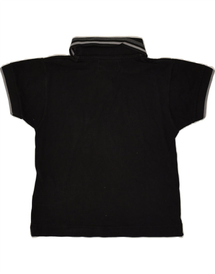 LEE Boys Polo Shirt 8-9 Years Large Black Cotton | Vintage Lee | Thrift | Second-Hand Lee | Used Clothing | Messina Hembry 