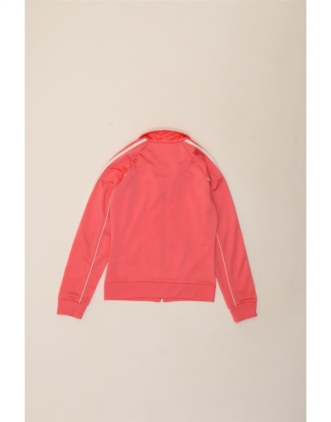Adidas træningsdragt topjakke til kvinder UK 10 Small Pink Polyester