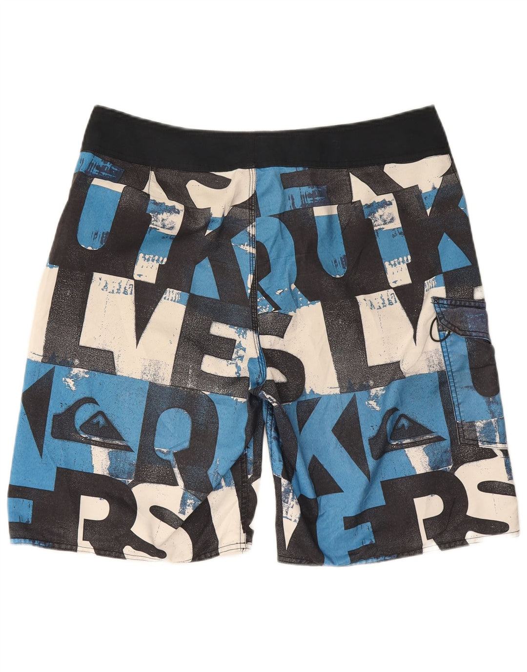 Quiksilver Herre grafiske badeshorts Stor sort polyester