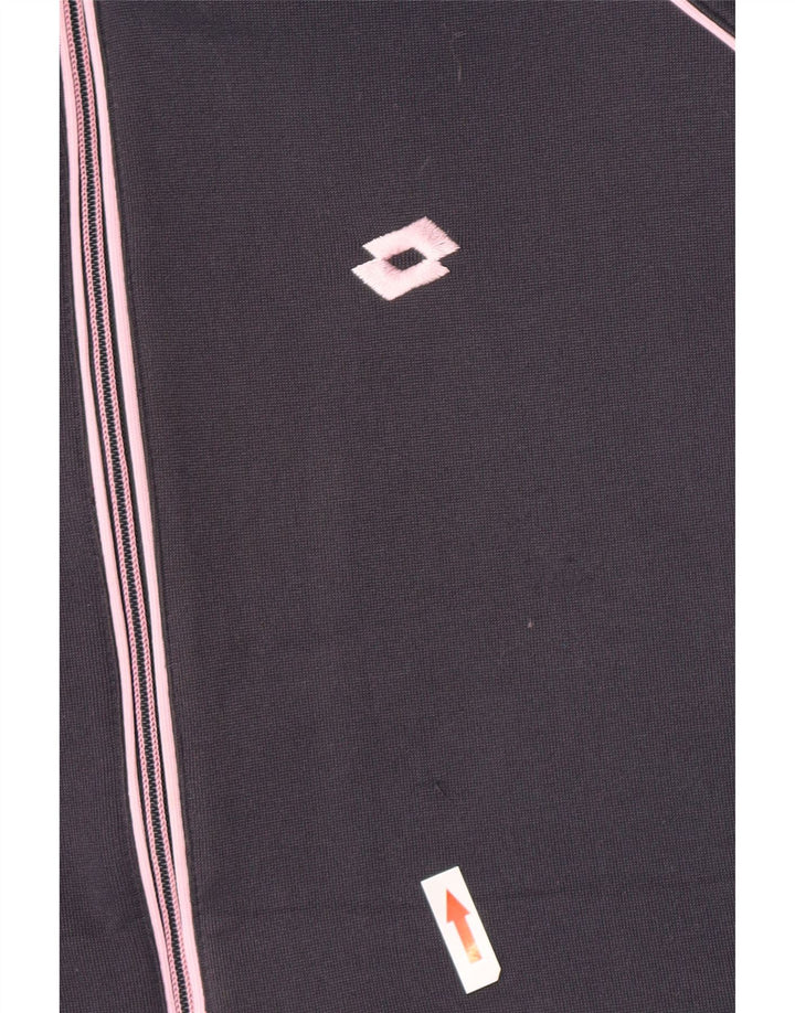 Lotto træningsdragt topjakke til kvinder UK 12 Medium Navy Blue
