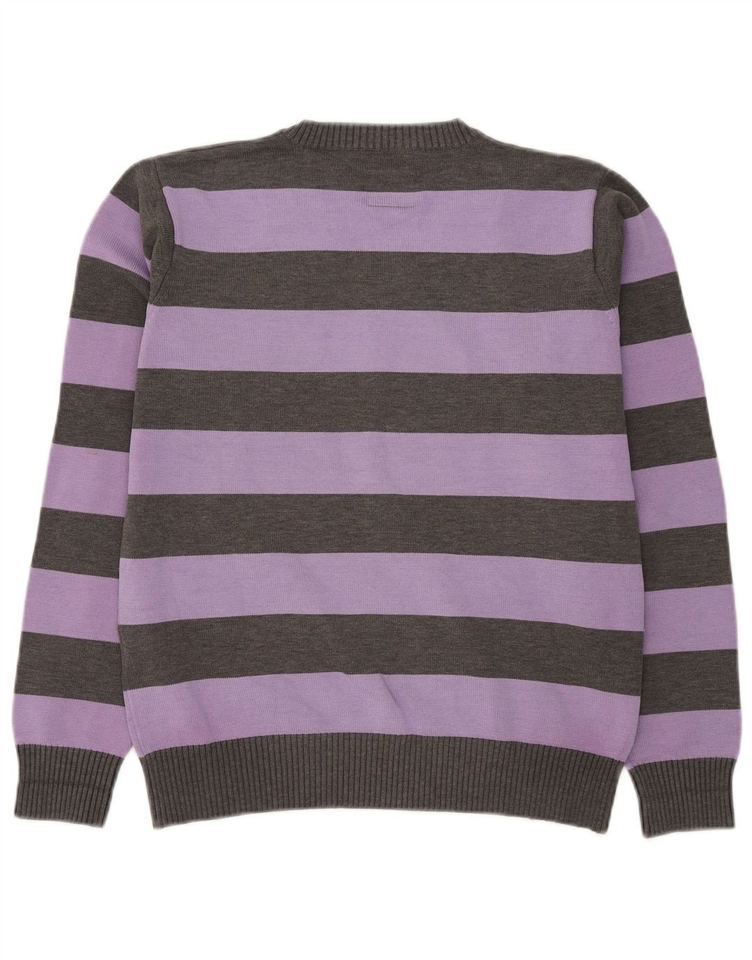 Jack & Jones Herre V-hals sweater Medium Lilla Stribet