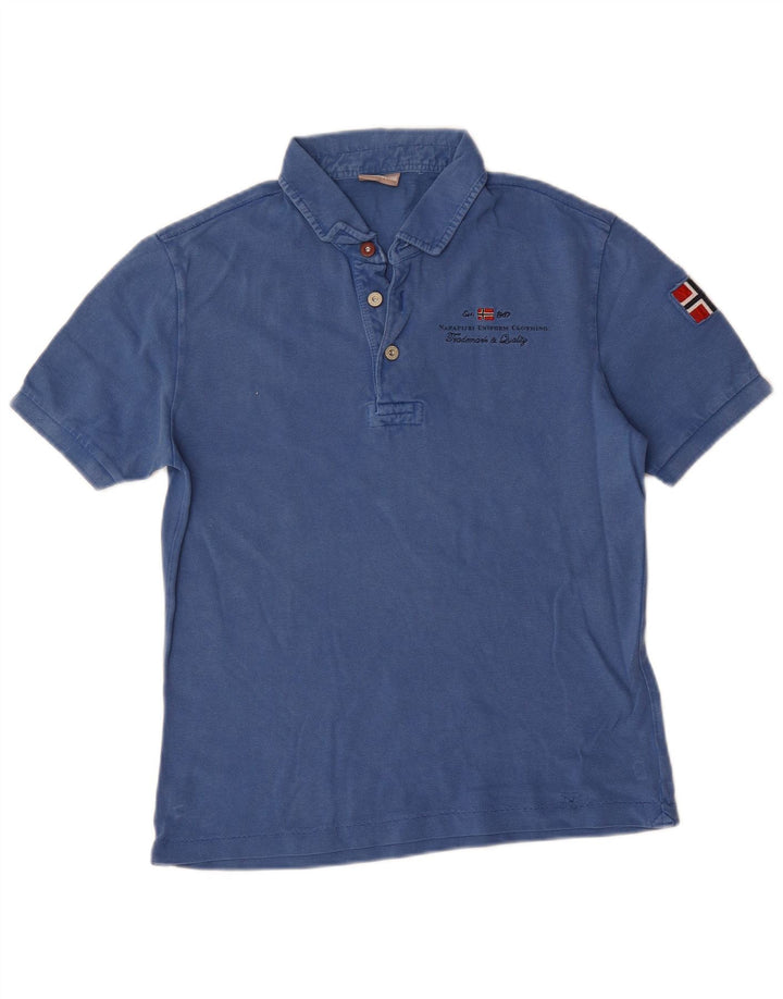 Napapijri Poloshirt til mænd Medium Blue