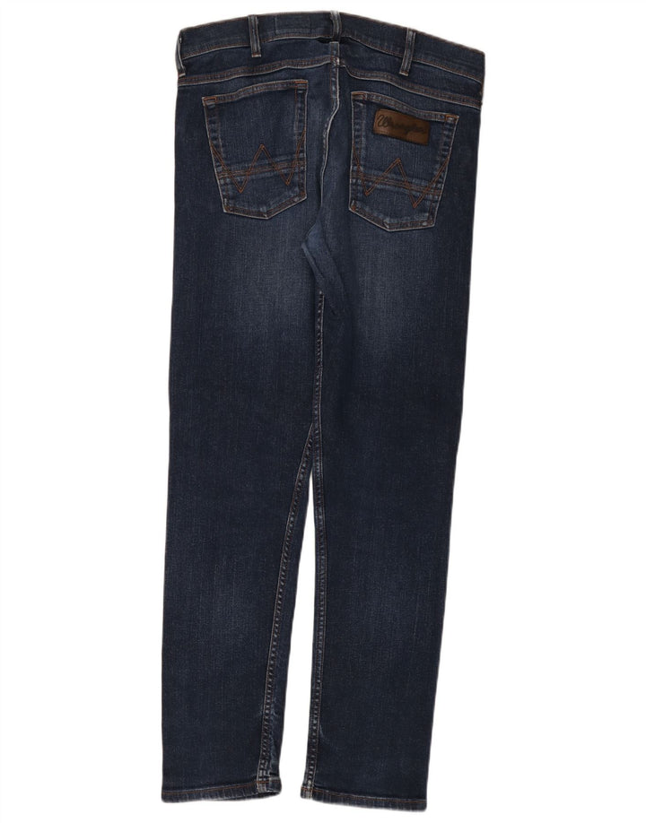 Wrangler Herre Colton Slim Jeans W32 L32 Blå Bomuld
