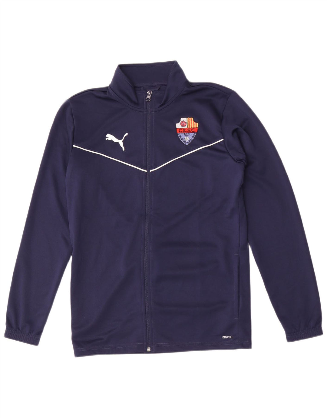 Puma Herre grafisk træningsdragt Top jakke Lille marineblå polyester