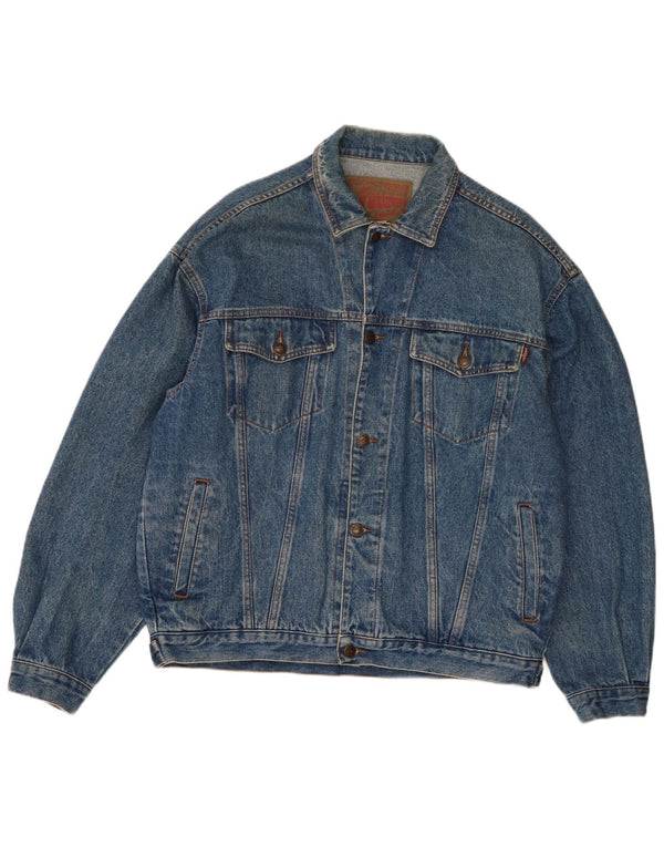 Cassuci Herre denimjakke UK 42 XL Blå Bomuld