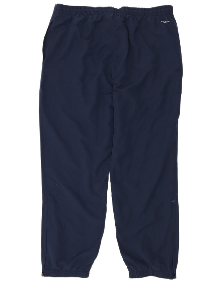 Adidas Herre Climalite træningsdragt Bukser Joggers XL Navy Blue Polyester