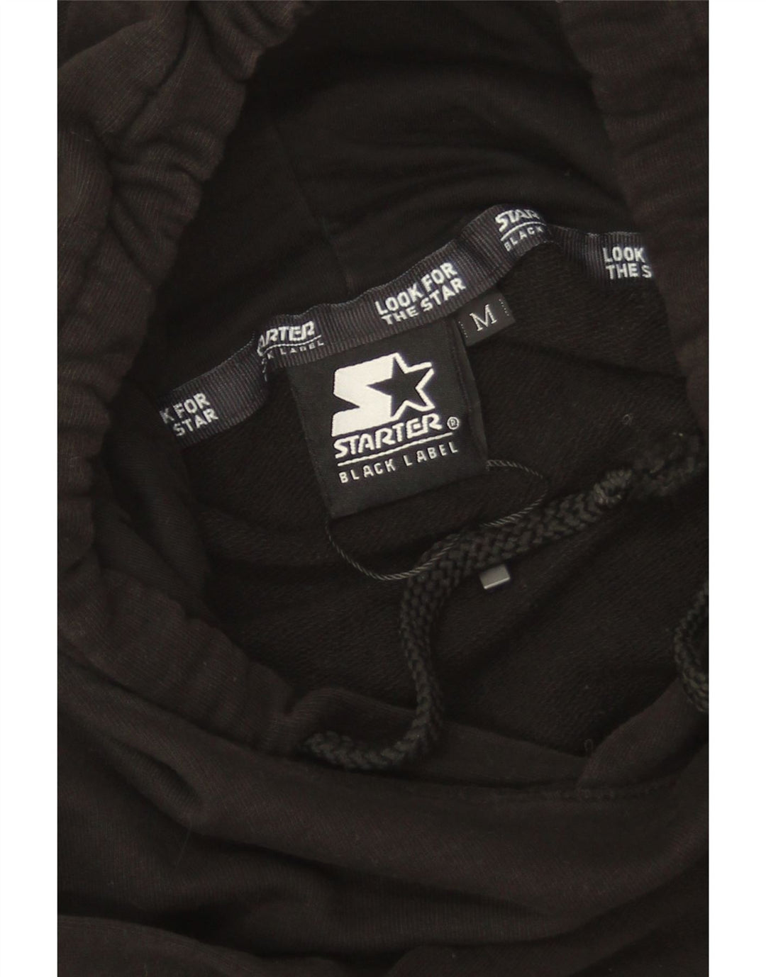 Starter Herre grafisk hættetrøje Jumper Medium Sort