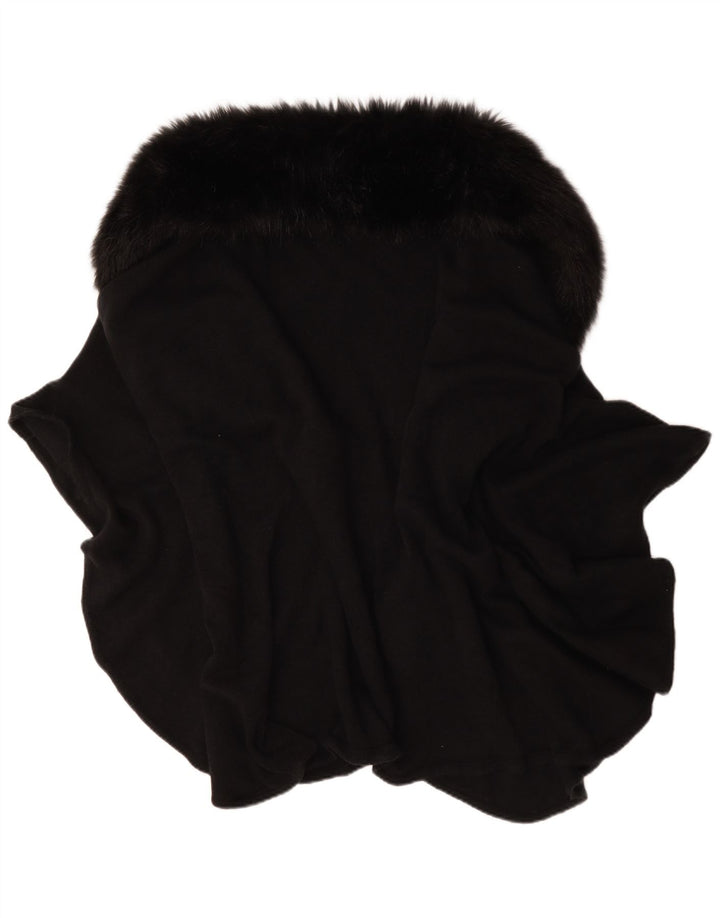 Vintage ponchofrakke til kvinder One Size Sort