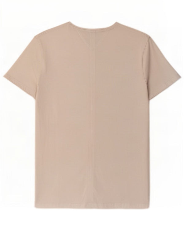 Tommy Hilfiger Herre T-Shirt Top Medium Hvid Bomuld