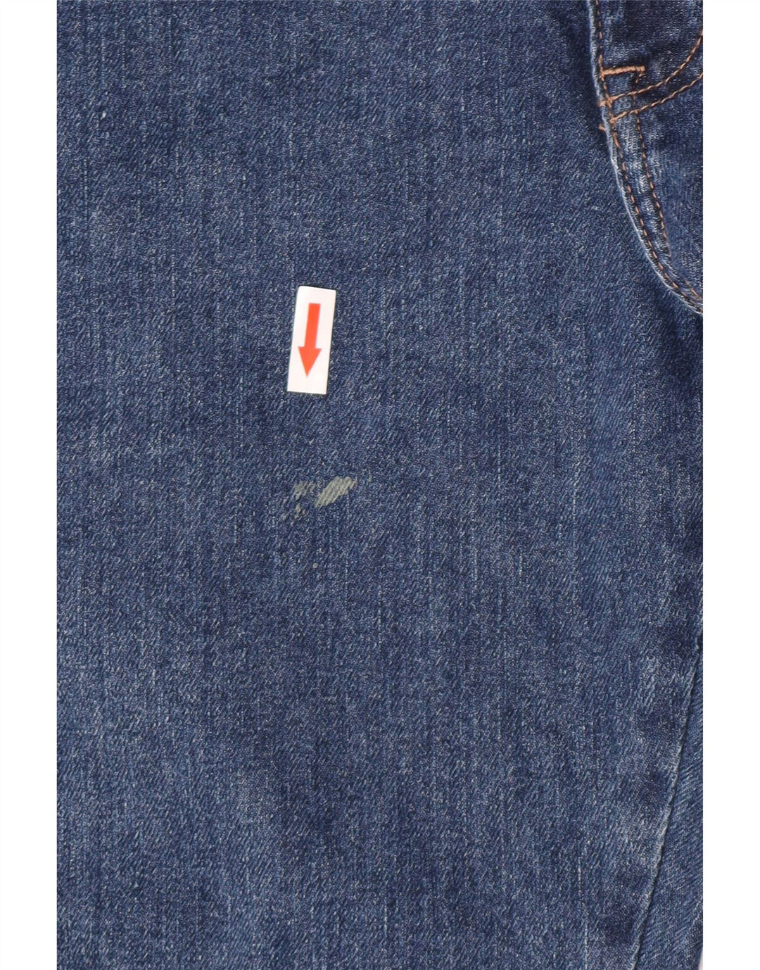 Wrangler Herre Regular Fit Straight Jeans W33 L34 Blå Bomuld