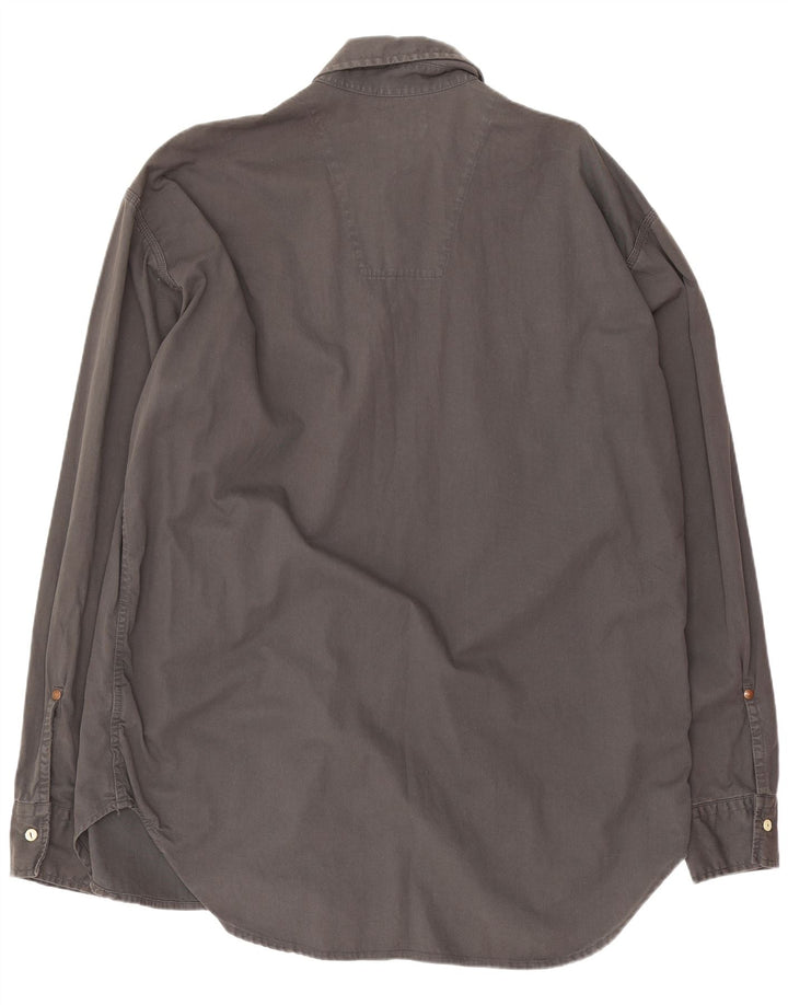 Replay Herre Denim Shirt 2XL Grå Bomuld