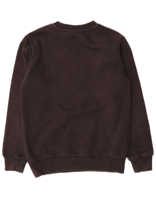 Adidas Boys Graphic Sweatshirt Jumper 9-10 år Sort Bomuld