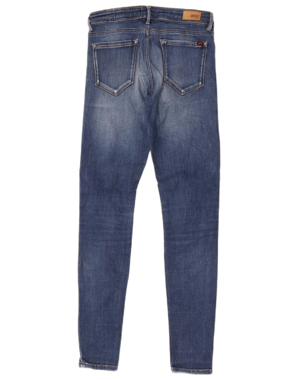 Rifle Dame Skinny Jeans W27 L30 Blå Bomuld