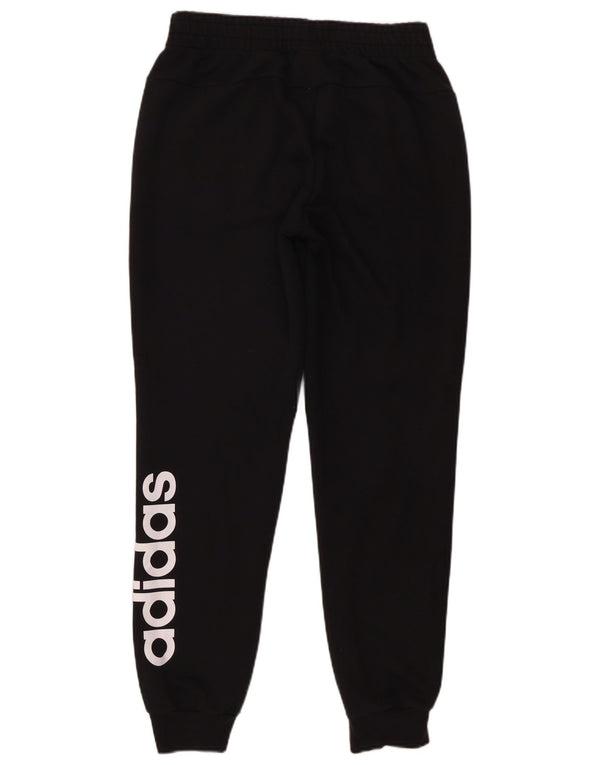 Adidas Graphic Tracksuit Bukser til kvinder Joggers UK 12/14 Medium Black