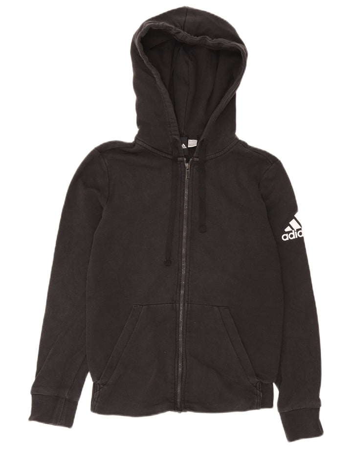 Adidas Dame Hættetrøje Sweater UK 10 Small Black