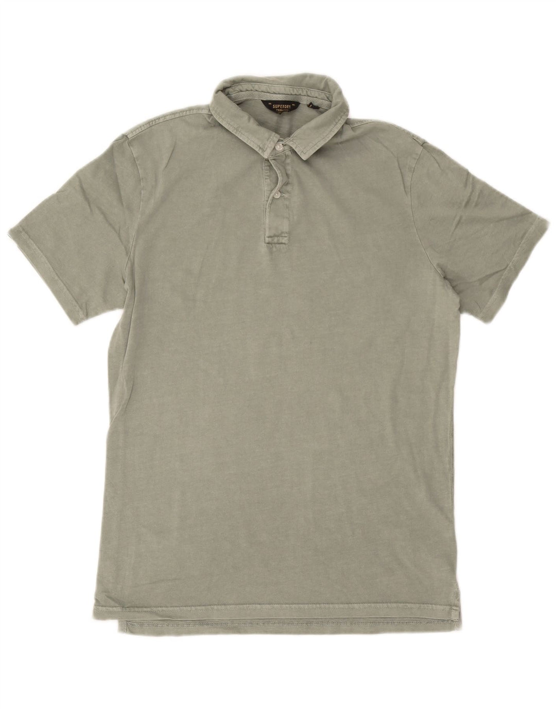 Superdry Polo Shirt til mænd Stor grøn bomuld