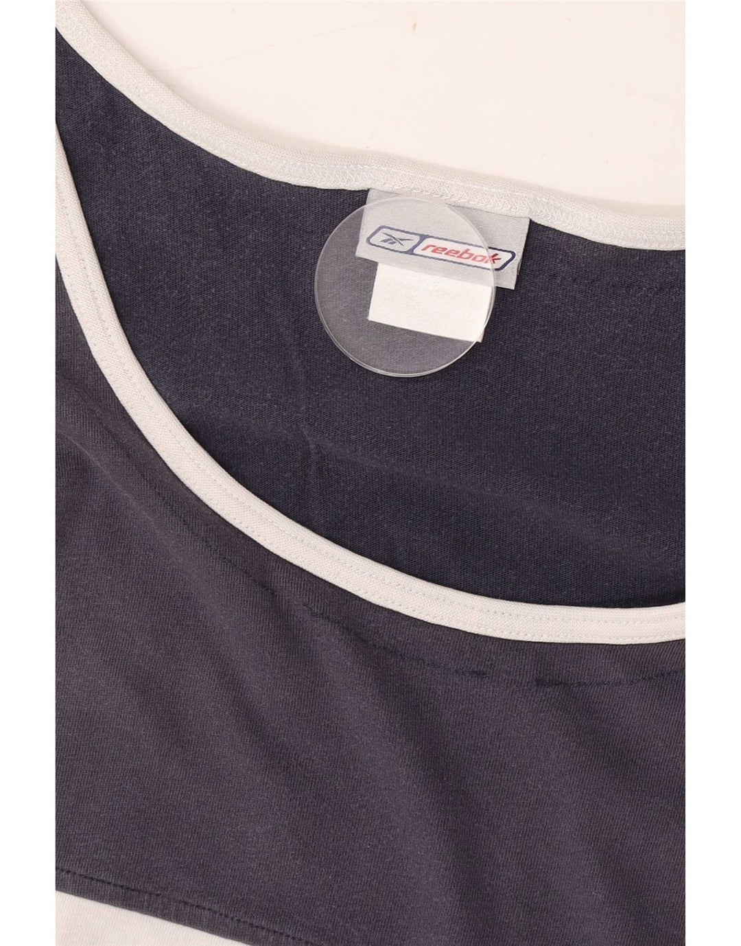 Reebok Herrevest Top XL Marineblå Colourblock Bomuld