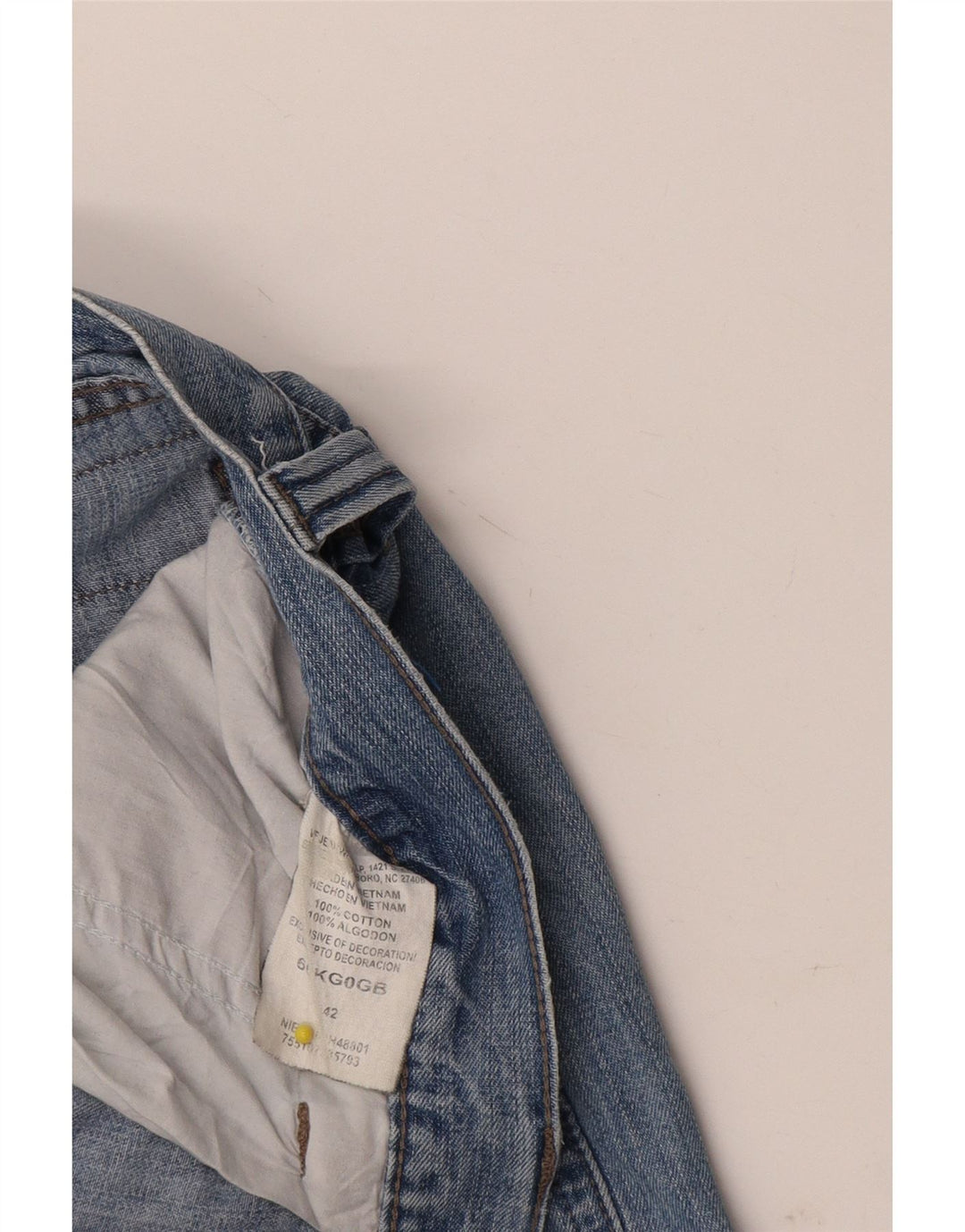 Wrangler Herre Cargo Denim Shorts W42 2XL Blå Bomuld