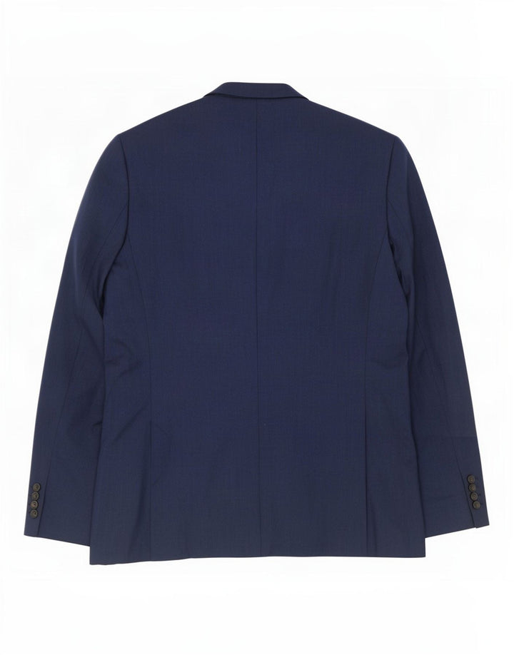 Marks & Spencer Herre skræddersyet 2-knaps blazerjakke UK 42 Large Navy Blue