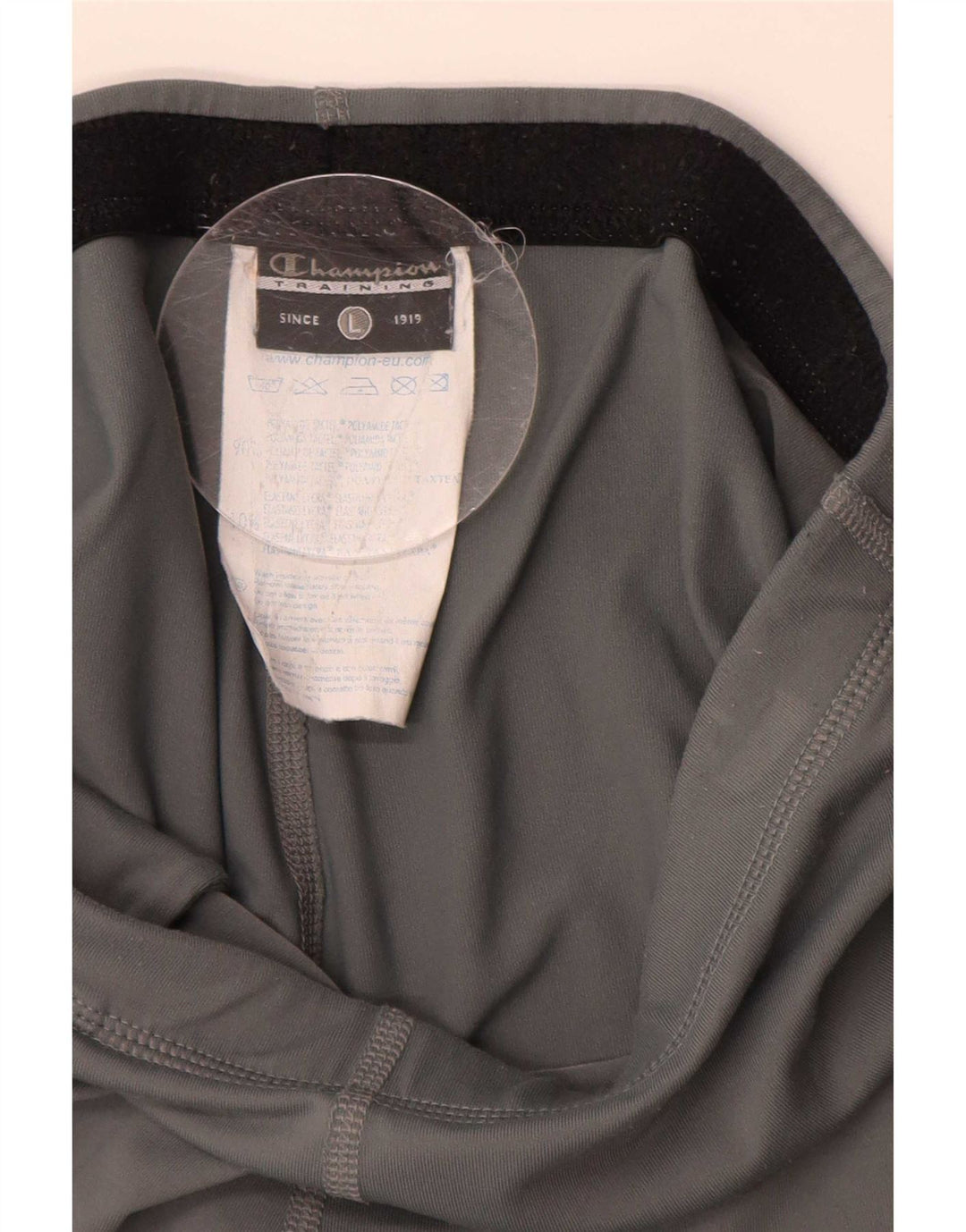 Champion Womens Grafiske Leggings UK 14 Large Grey Polyamid