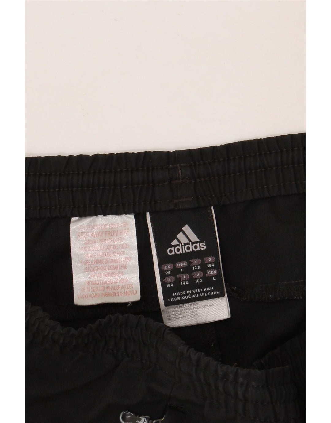 ADIDAS Drenge Sportshorts 13-14 år Sort Polyester