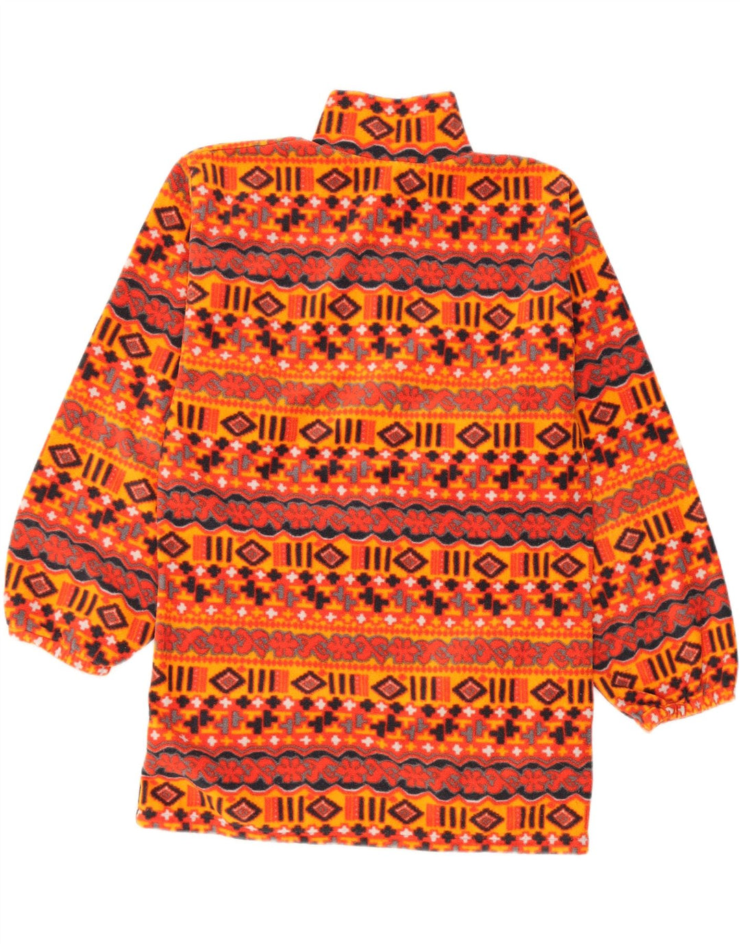 Vintage fleecejakke til mænd UK 38 Medium Multicolored Fair Isle