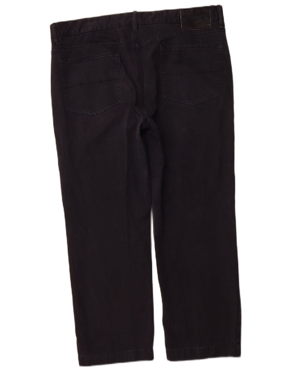 BEDSTE FIRMA Straight Casual bukser til mænd EU 54 2XL W38 L26 Marineblå