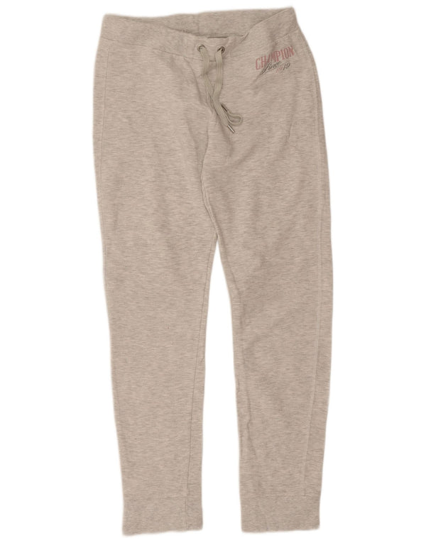 Champion Womens Herritage Fit Træningsdragt Bukser Joggers UK 16 Large Grå