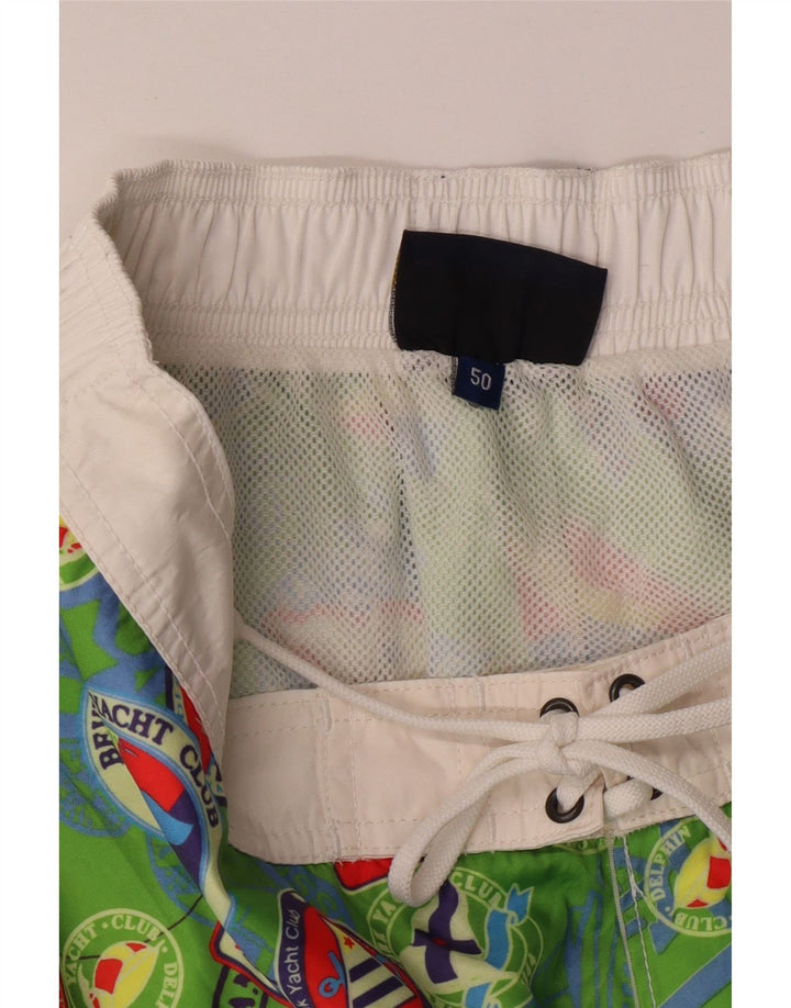 NAVIGARE Grafiske svømmeshorts til mænd IT 50 Large Green