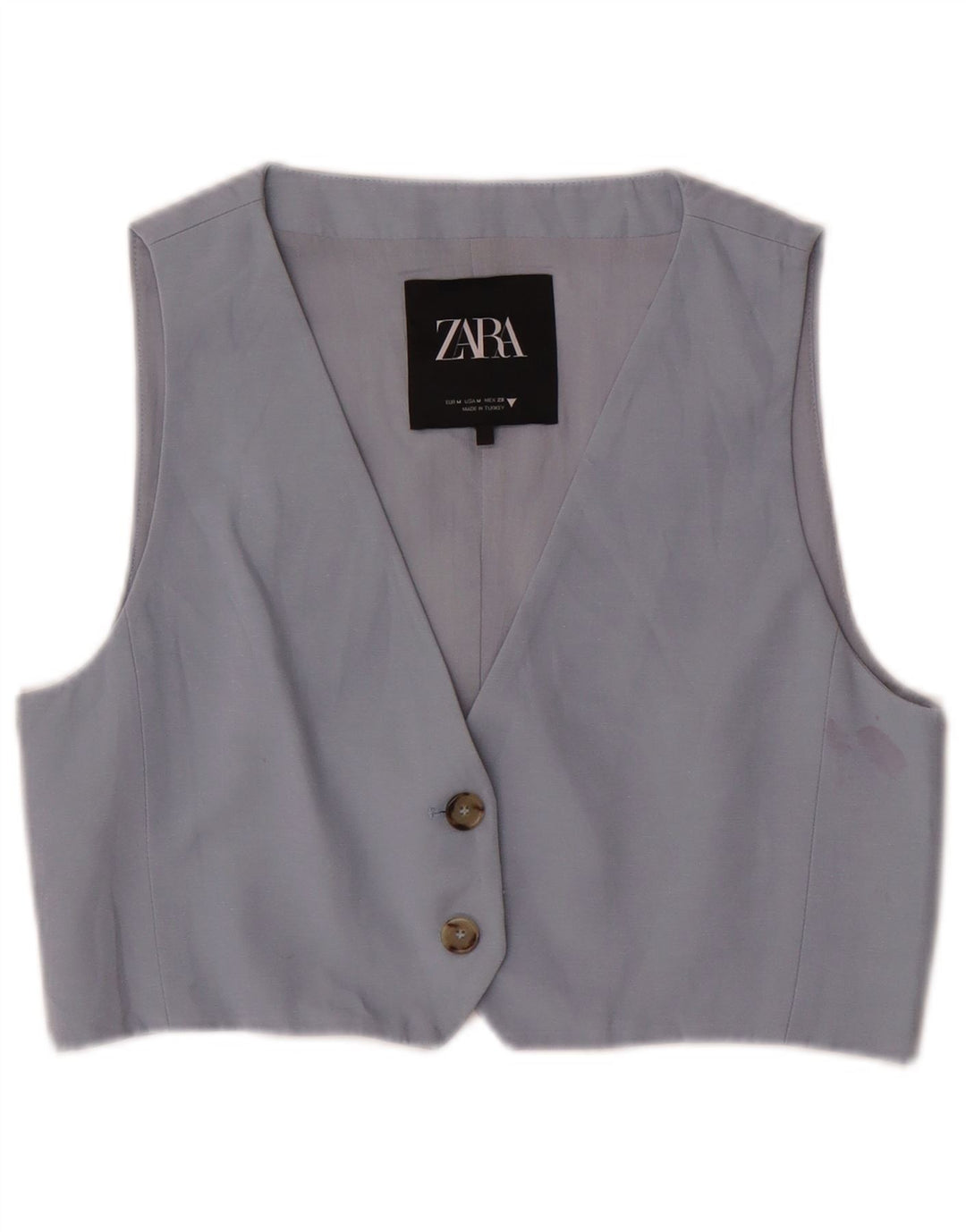 Zara Damevest UK 12 Medium Blue