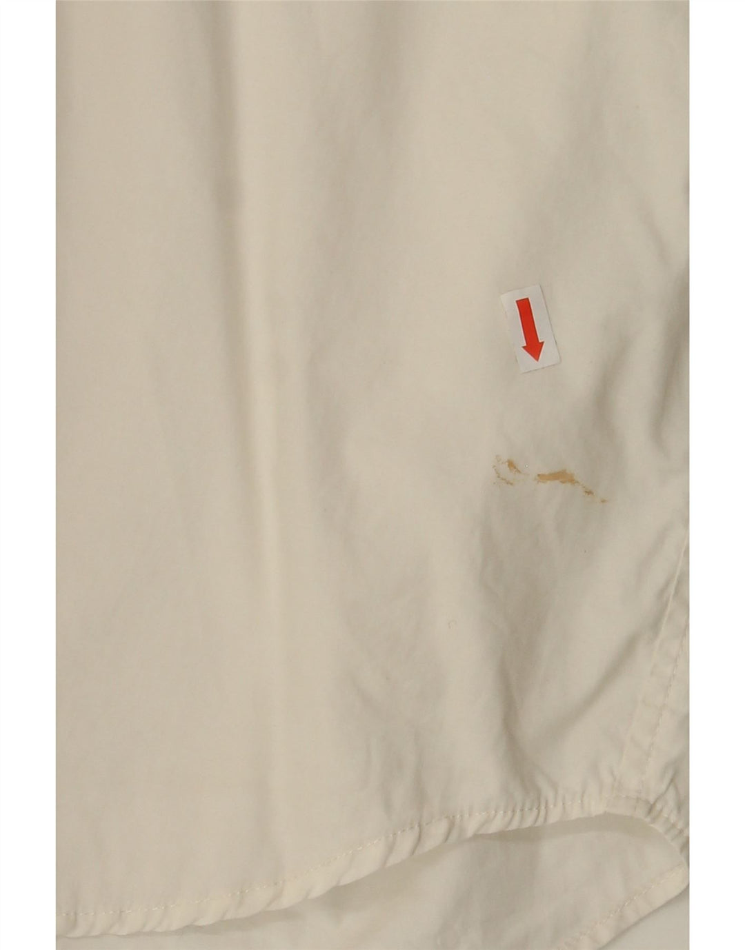 LEVI'S Mens Short Sleeve Shirt XL Off White Cotton Vintage Levi's and Second-Hand Levi's from Messina Hembry 