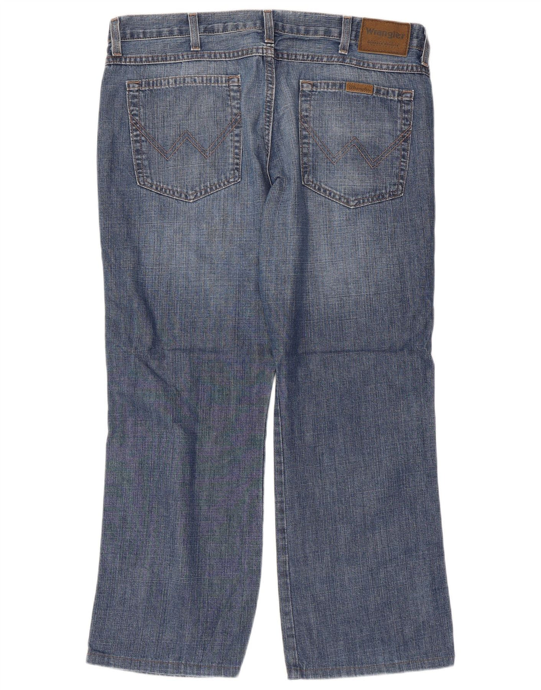 Wrangler Bootcut jeans til mænd W36 L30 blå bomuld