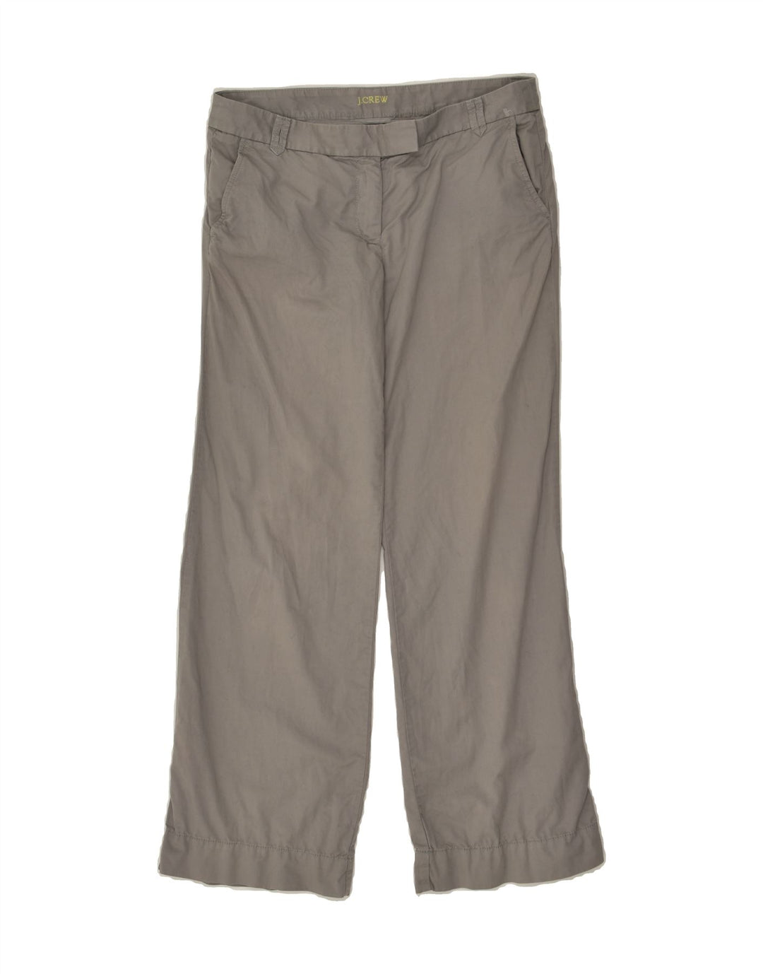 J. CREW Womens City Fit Straight Chino Trousers US 6 Medium W30 L29  Grey | Vintage J. Crew | Thrift | Second-Hand J. Crew | Used Clothing | Messina Hembry 