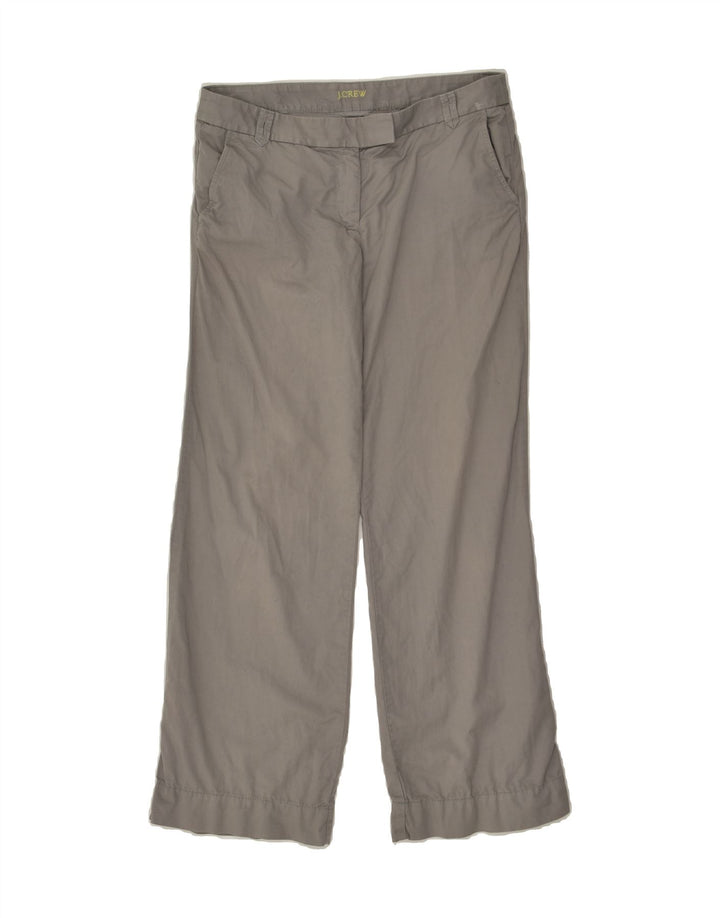 J. CREW Womens City Fit Straight Chino Trousers US 6 Medium W30 L29  Grey | Vintage J. Crew | Thrift | Second-Hand J. Crew | Used Clothing | Messina Hembry 
