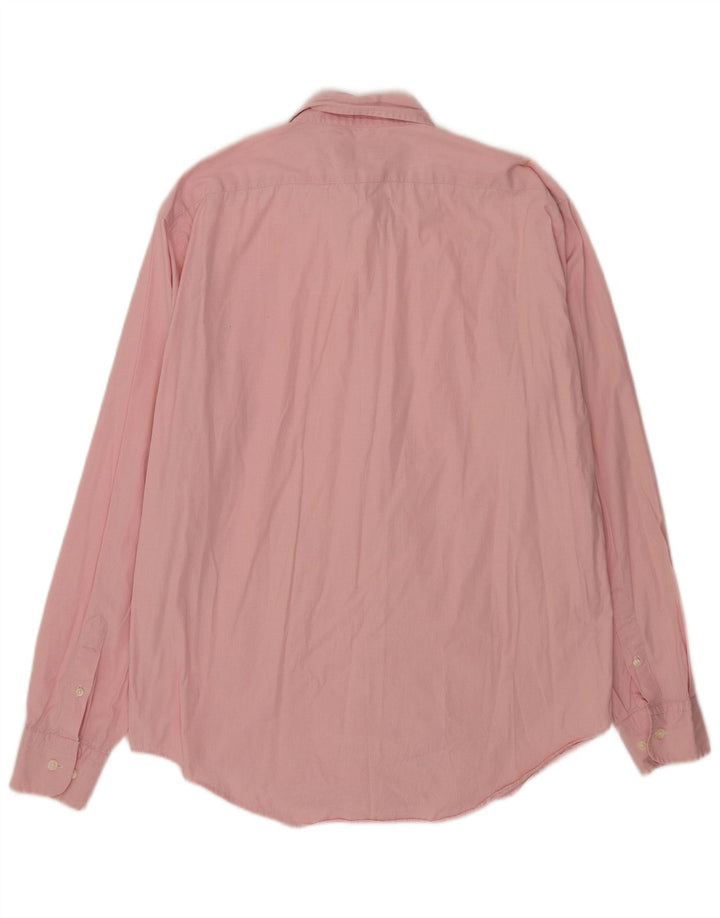Massimo Dutti Herreskjorte str. 44 XL Pink Bomuld