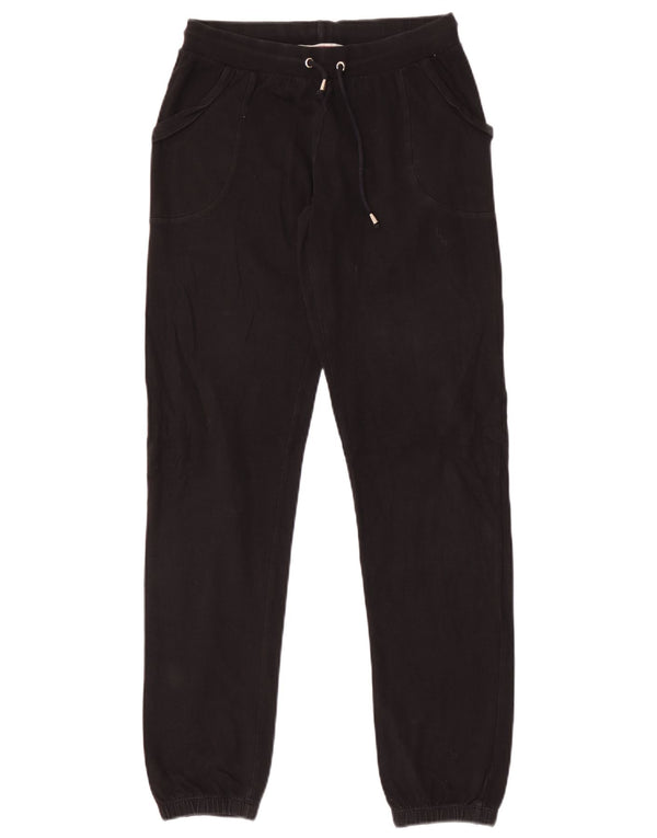Ellesse Womens Tracksuit Trousers Joggers UK 8 Small Black Cotton