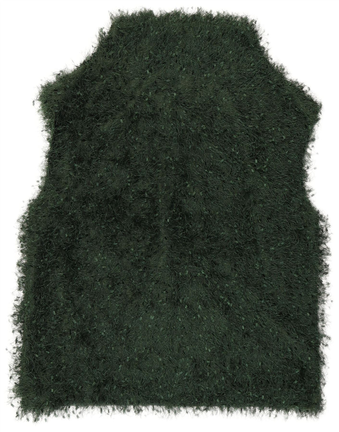 ZARA Dame Vest Tank Top UK 14 Medium Grøn Polyester