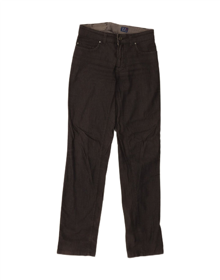TRUSSARDI Womens Slim Jeans W25 L33 Black Vintage Trussardi and Second-Hand Trussardi from Messina Hembry 