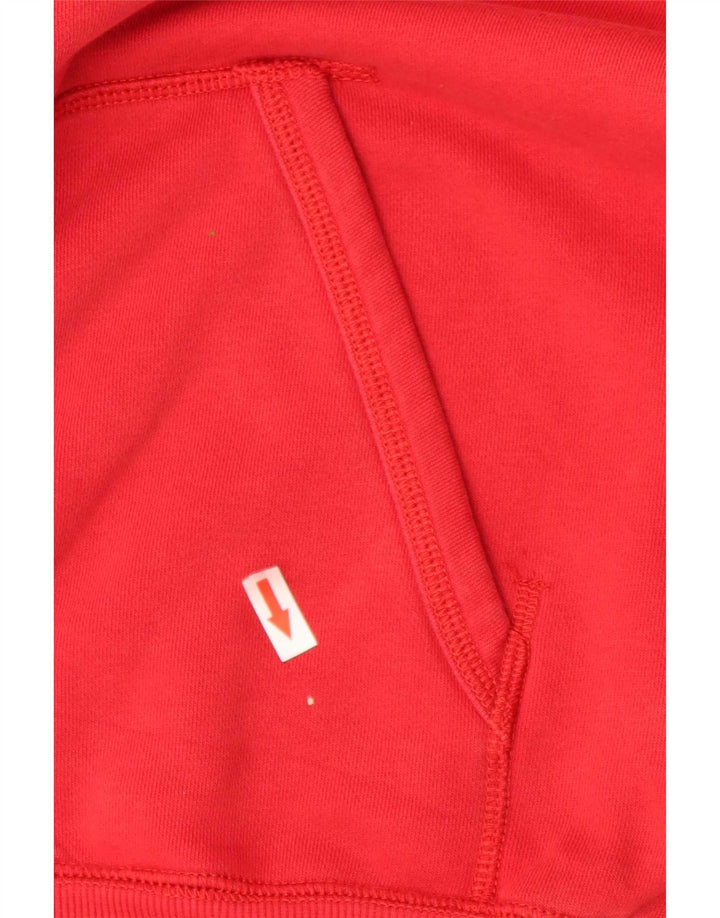 Vans Herre Versa Graphic Hoodie Jumper Large Rød Bomuld