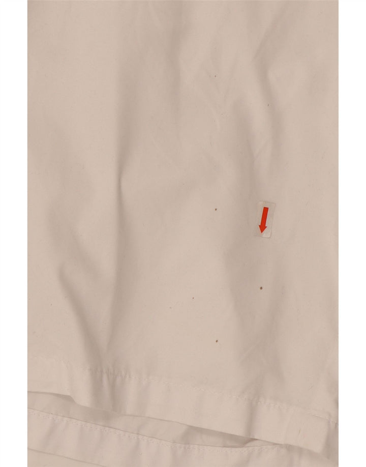 Marks & Spencer Herre Chino Shorts W40 XL Hvid Bomuld