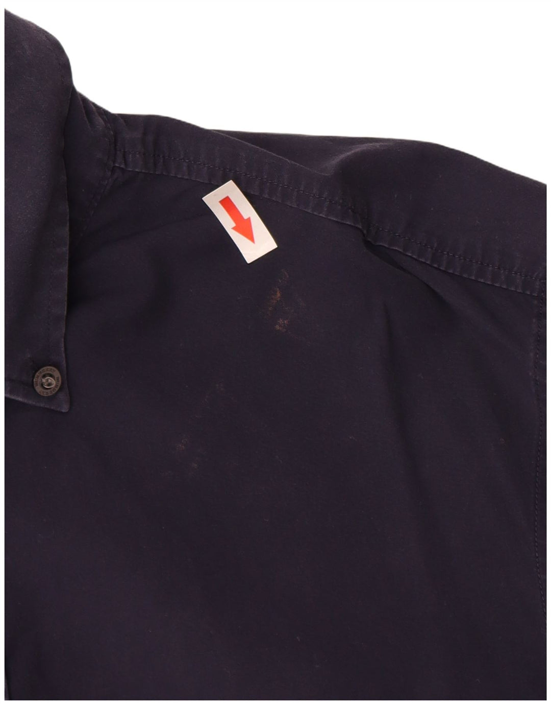 Burberry herre BRIT skjorte medium marineblå bomuld