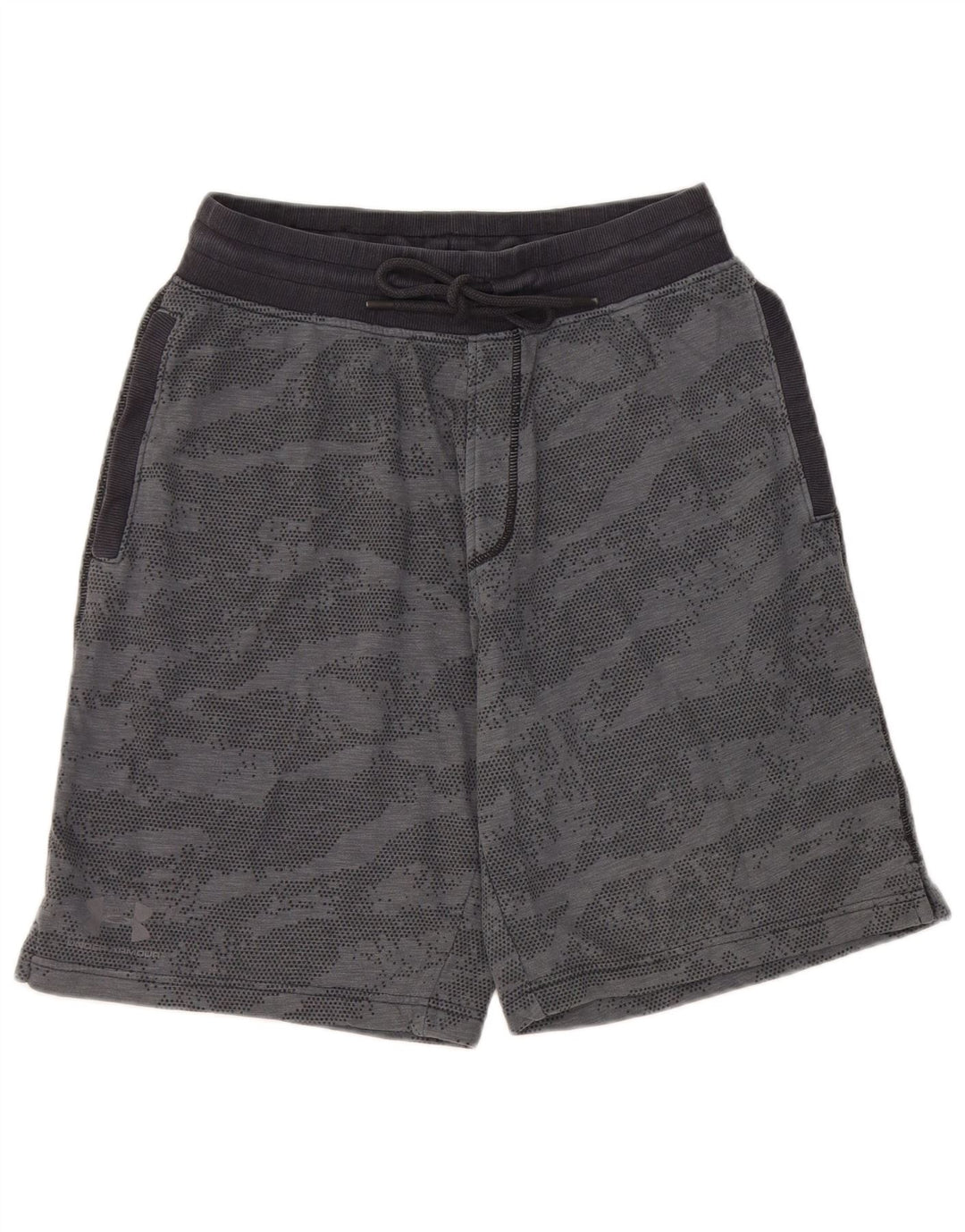 Under Armour Herre Sportshorts Large Navy Blue Camouflage