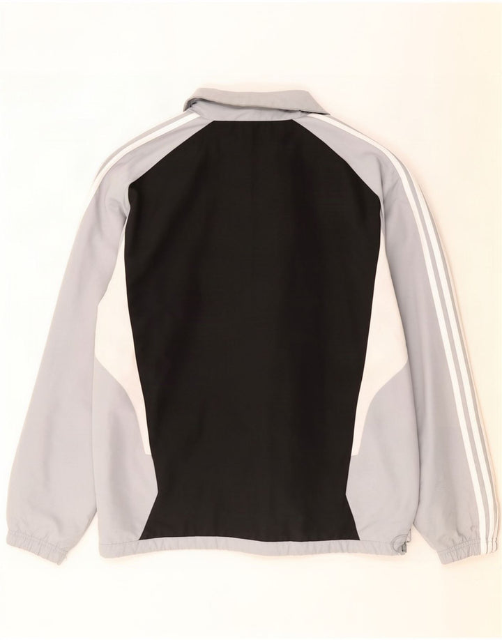 Adidas Træningsdragt til mænd Topjakke UK 50/52 2XL Sort Colourblock Polyester
