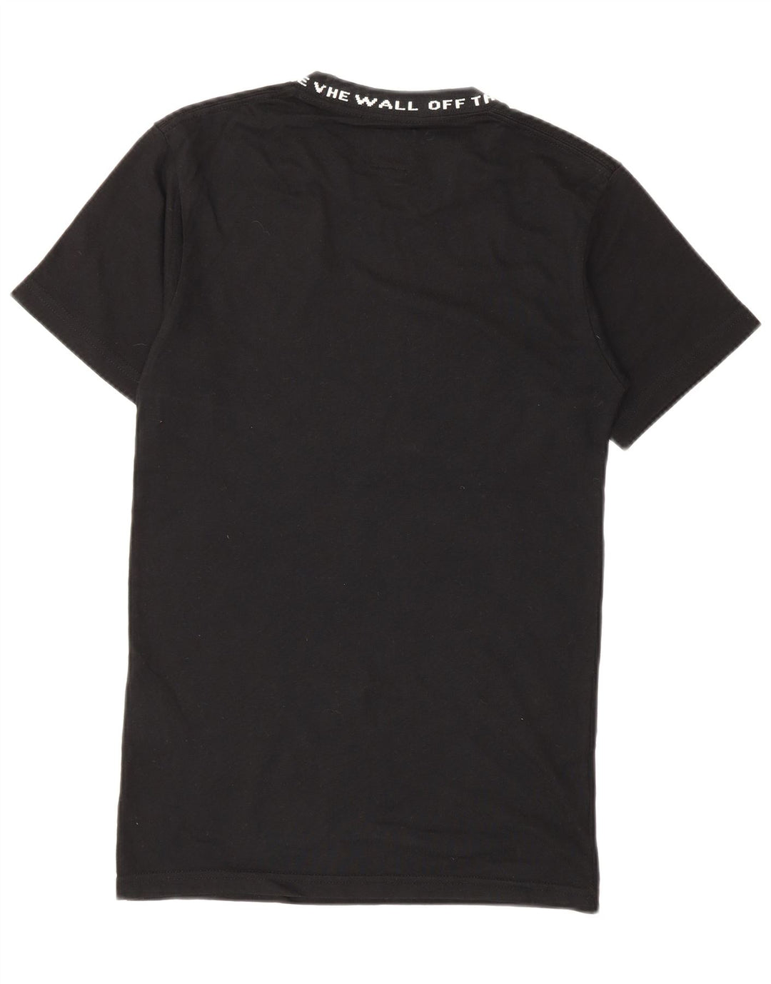 Vans Herre Grafisk T-Shirt Top XS Sort Bomuld