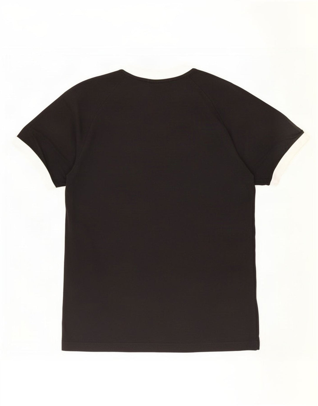 Adidas Herre T-Shirt Top Medium Sort Bomuld