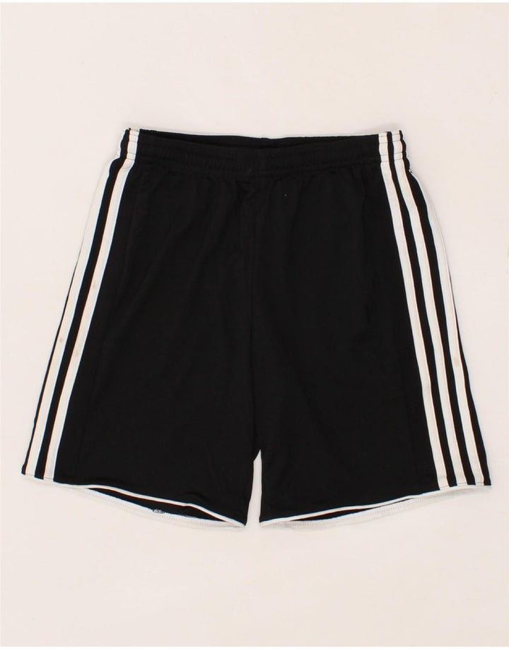 ADIDAS Boys Climacool Sport Shorts 11-12 Years  Black Polyester Vintage Adidas and Second-Hand Adidas from Messina Hembry 