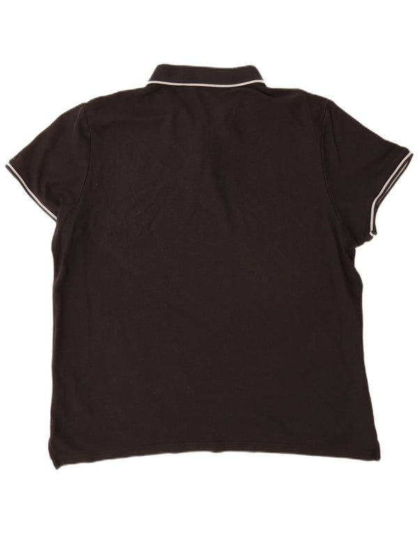 NIKE Poloshirt til mænd 2XL sort bomuld