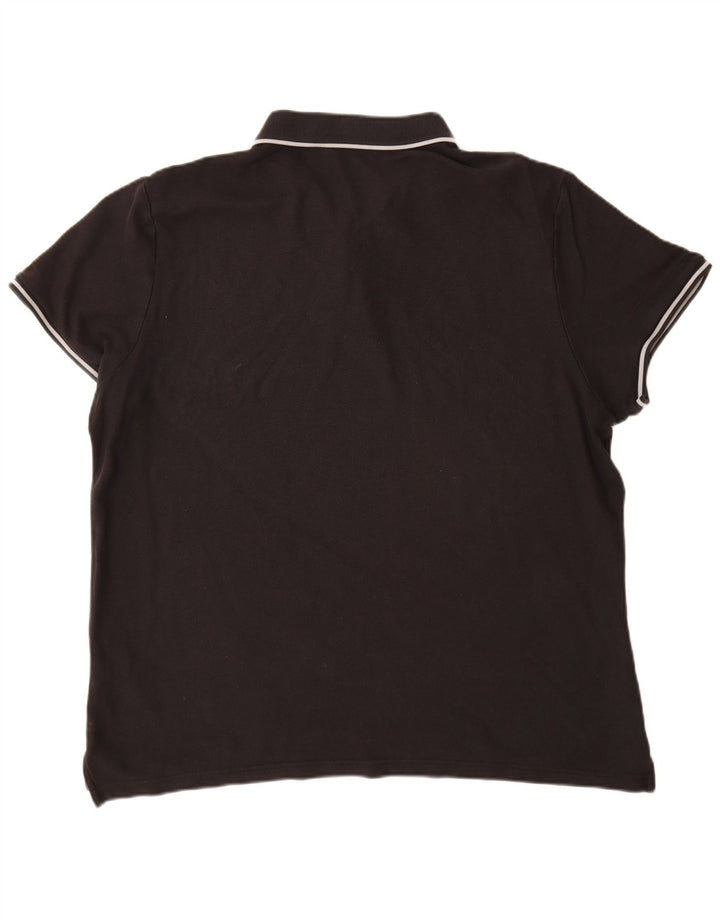 NIKE Poloshirt til mænd 2XL sort bomuld