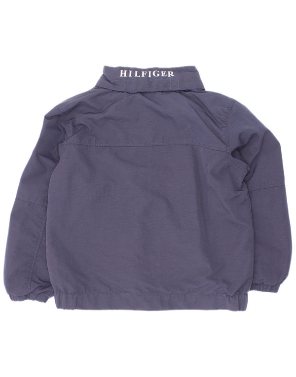 Tommy Hilfiger drenge grafisk bomberjakke 3-4 år marineblå polyester